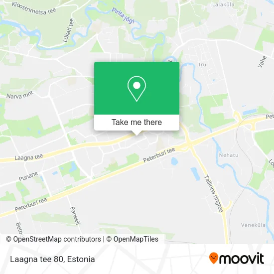 Laagna tee 80 map