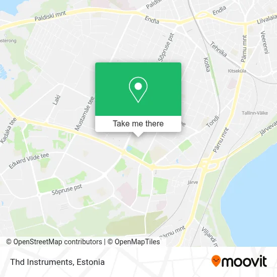 Thd Instruments map