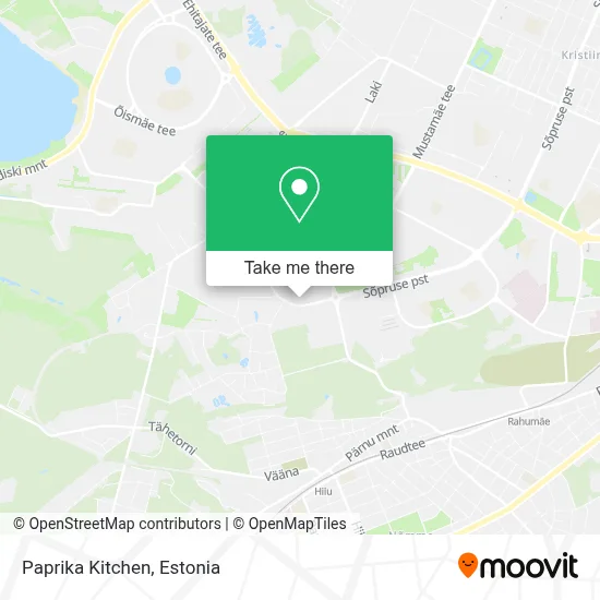 Paprika Kitchen map