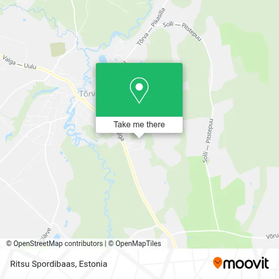 Ritsu Spordibaas map