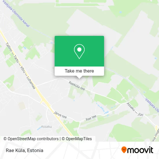 Rae Küla map