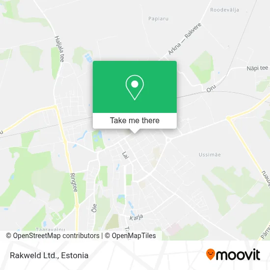 Rakweld Ltd. map