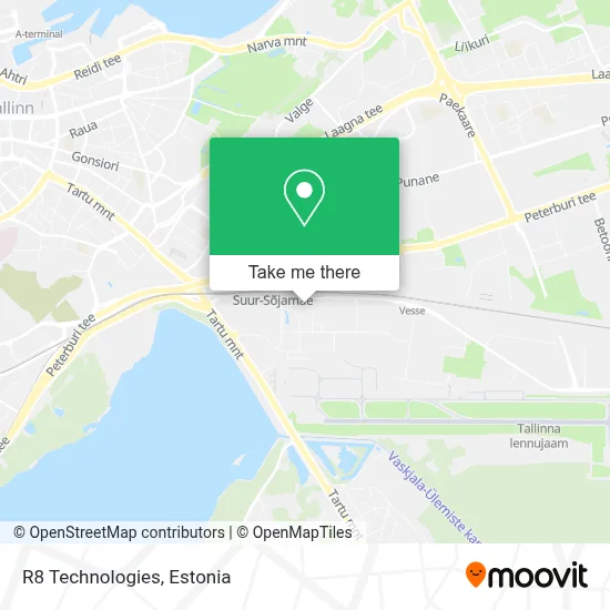 R8 Technologies map