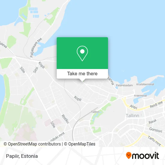 Papiir map