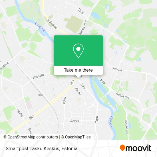 Smartpost Tasku Keskus map