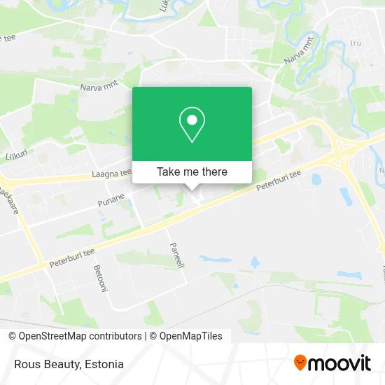Rous Beauty map