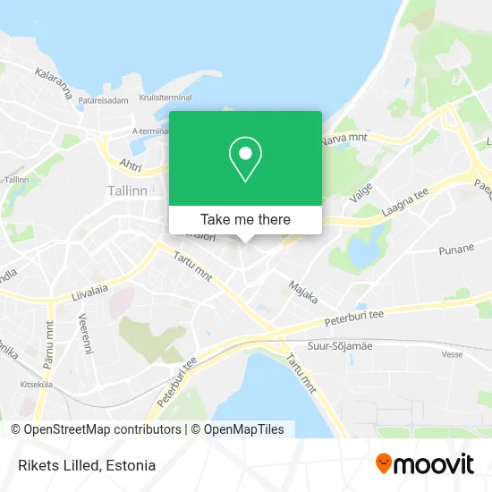 Rikets Lilled map
