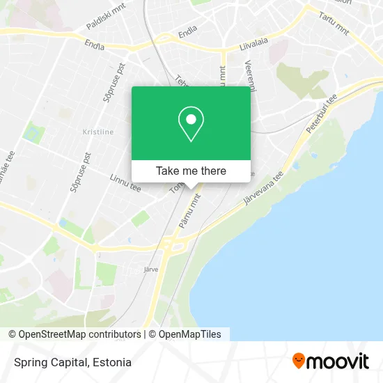 Spring Capital map