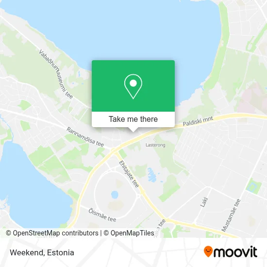 Weekend map