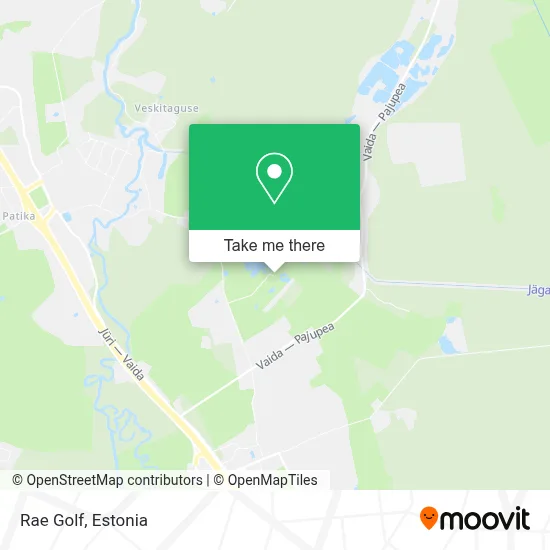 Rae Golf map