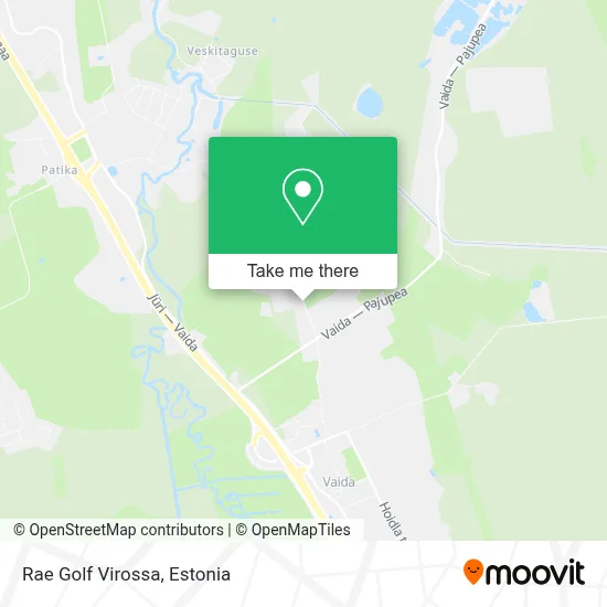 Rae Golf Virossa map