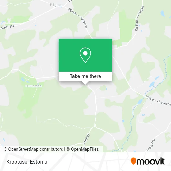 Krootuse map