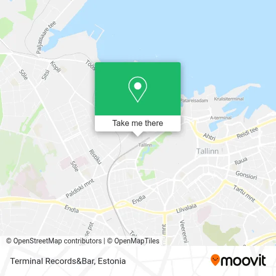 Terminal Records&Bar map