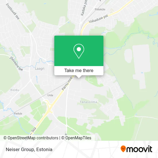 Neiser Group map