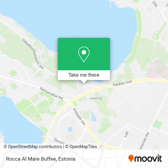 Rocca Al Mare Buffee map