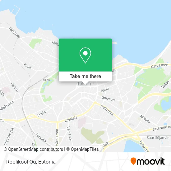 Roolikool Oü map