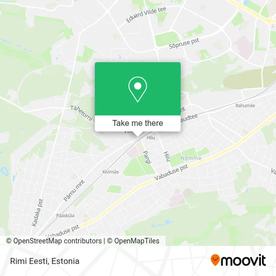 Rimi Eesti map
