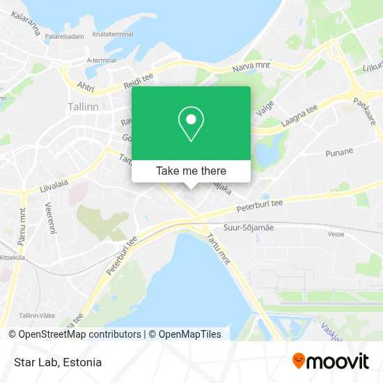 Star Lab map