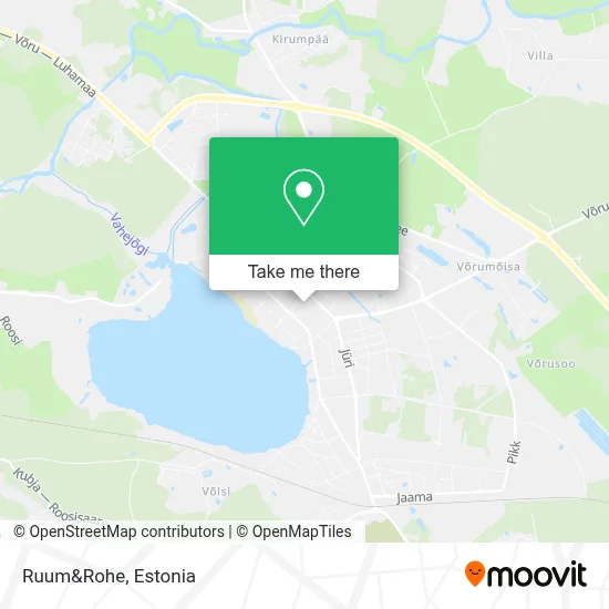 Ruum&Rohe map