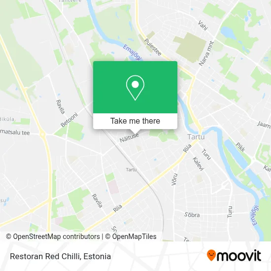 Restoran Red Chilli map