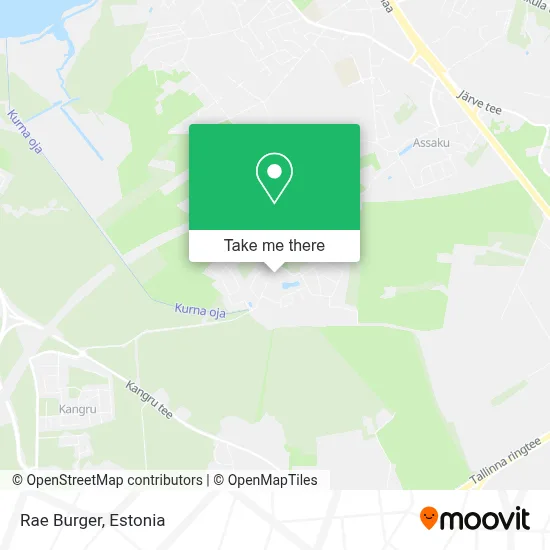 Rae Burger map