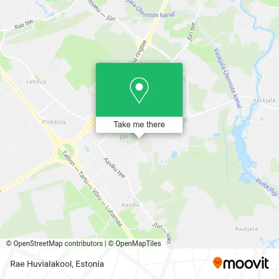 Rae Huvialakool map