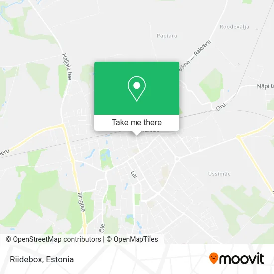 Riidebox map