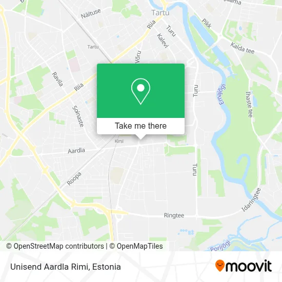 Unisend Aardla Rimi map