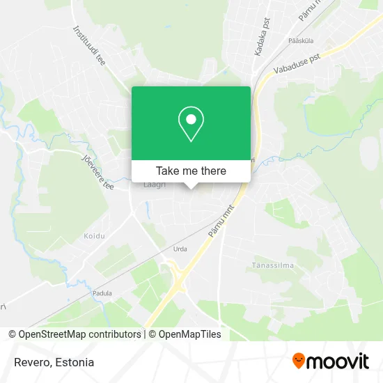 Revero map