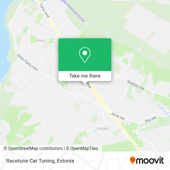 Racetune Car Tuning map