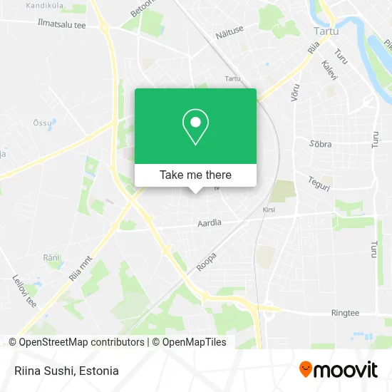 Riina Sushi map