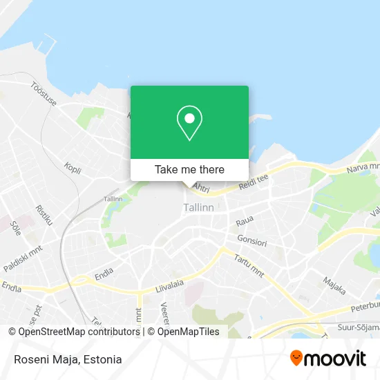 Roseni Maja map