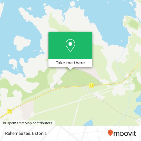 Rehemäe tee map