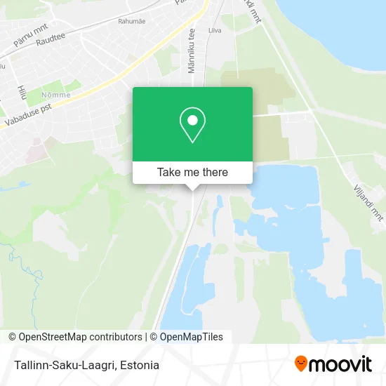 Карта Tallinn-Saku-Laagri