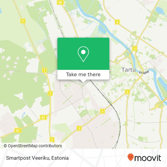 Карта Smartpost Veeriku
