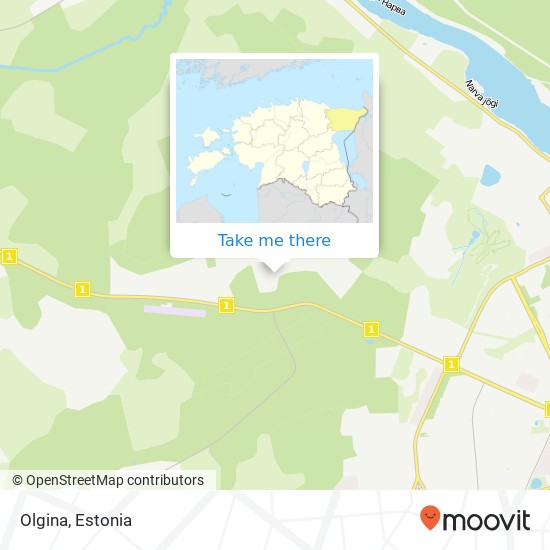 Olgina map