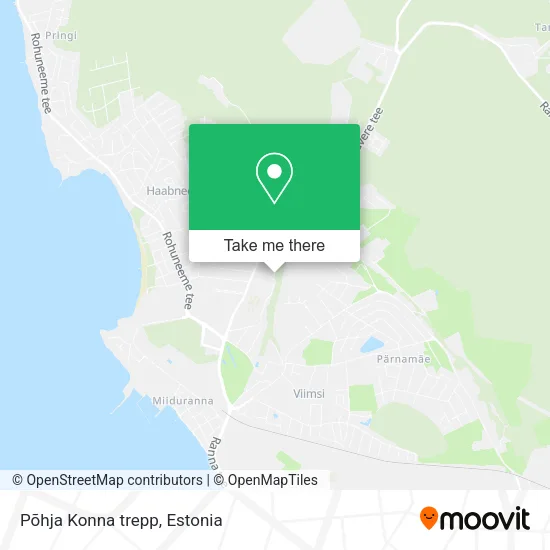 Карта Põhja Konna trepp