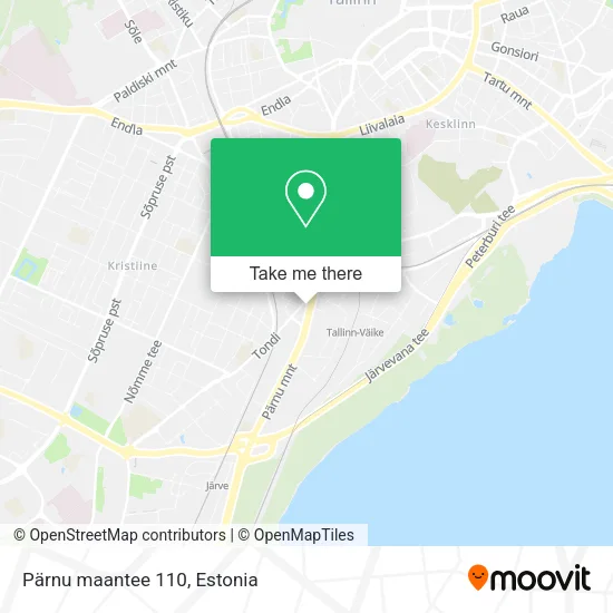 Pärnu maantee 110 map