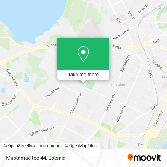 Mustamäe tee 44 map