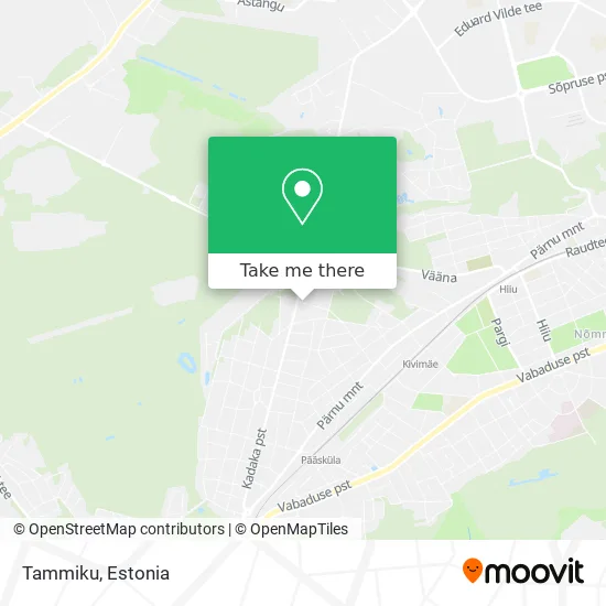 Tammiku map