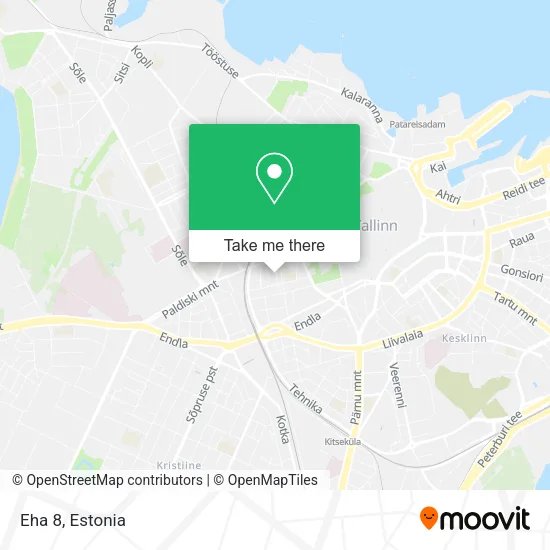 Eha 8 map