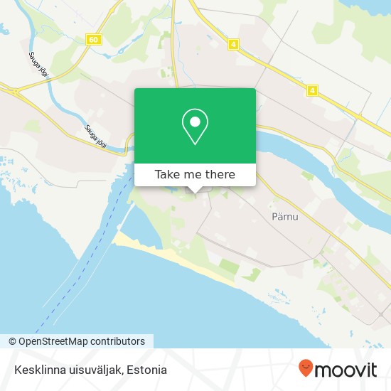 Kesklinna uisuväljak map