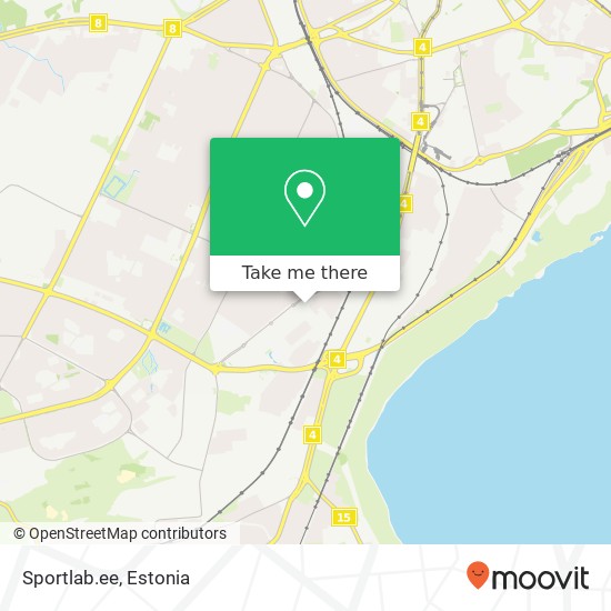 Sportlab.ee map