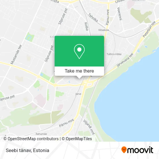 Карта Seebi tänav