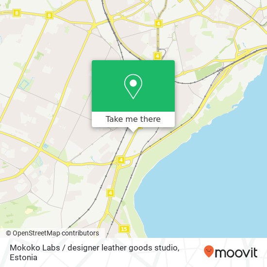 Mokoko Labs / designer leather goods studio map