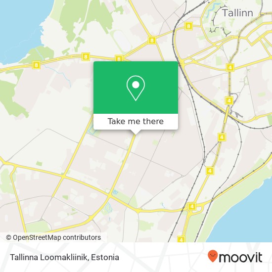 Tallinna Loomakliinik map