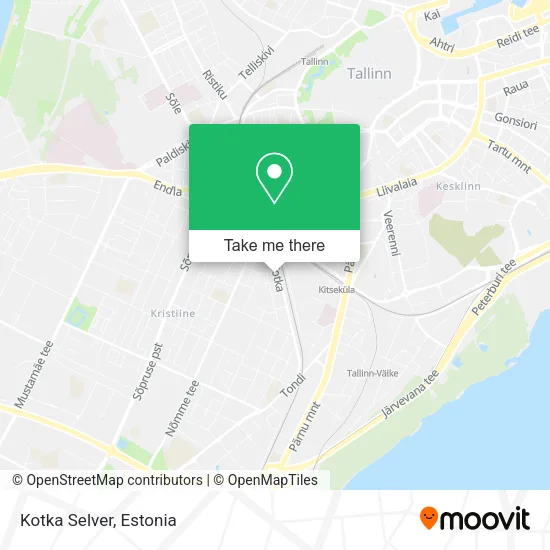 Карта Kotka Selver