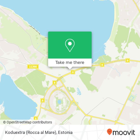 Koduextra (Rocca al Mare) map