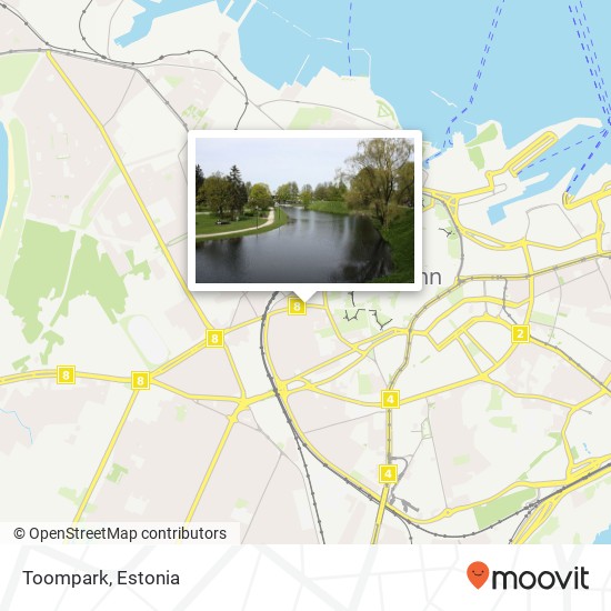 Toompark map