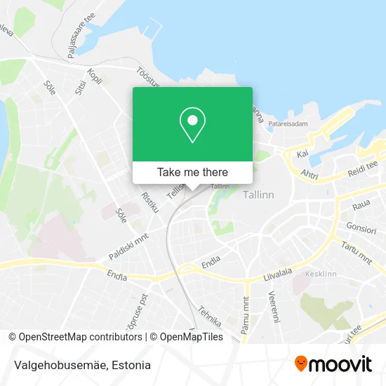Карта Valgehobusemäe